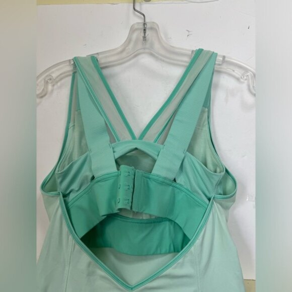 Lululemon Super Sport Tank Bra Stretch Top Medium Support Wide Straps Layered 6 - Picture 6 of 16